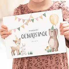 Geburtstagsbuch erinnerungsalb gebraucht kaufen  Wird an jeden Ort in Deutschland