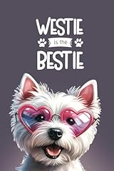 Westie bestie notebook for sale  Delivered anywhere in USA 