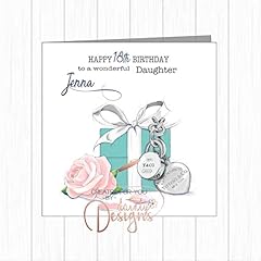 Personalised tiffany birthday for sale  Delivered anywhere in UK