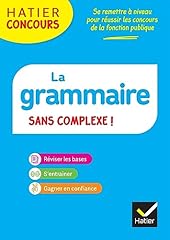 Hatier concours grammaire d'occasion  Livré partout en France