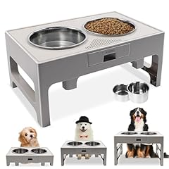 Elevated dog bowls for sale  Delivered anywhere in UK