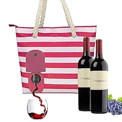 Wine tote fashionable for sale  Delivered anywhere in USA 