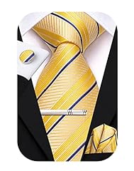 Tie yellow blue for sale  Delivered anywhere in UK