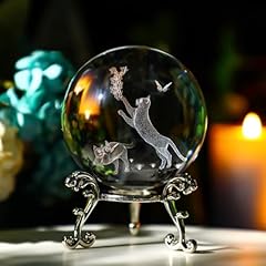 Hdcrystalgifts cat crystal for sale  Delivered anywhere in USA 