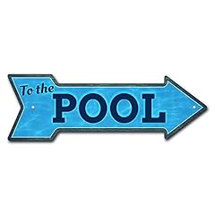 Pool arrow sign for sale  Delivered anywhere in USA 