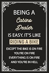 Casino dealer notebook for sale  Delivered anywhere in UK