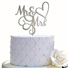 Mrs cake topper for sale  Delivered anywhere in USA 