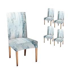 TOMWISH Dining Chair Slipcovers Stretch Spandex Removable, used for sale  Delivered anywhere in USA 