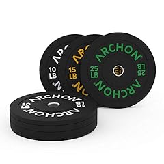 ARCHON Fitness Atlas Olympic Bumper Plates | 100LB for sale  Delivered anywhere in USA 