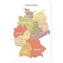 Postereck 4083 deutschlandkart gebraucht kaufen  Wird an jeden Ort in Deutschland