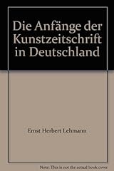 Anfänge kunstzeitschrift deut gebraucht kaufen  Wird an jeden Ort in Deutschland