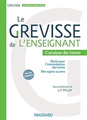 Grevisse enseignant analyse d'occasion  Livré partout en France