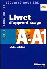 Livret apprentissage motocycle d'occasion  Livré partout en France