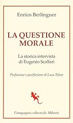 Questione morale. storica usato  Spedito ovunque in Italia 