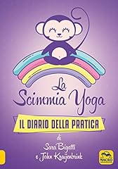 Scimmia yoga diario usato  Spedito ovunque in Italia 