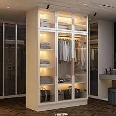 Famapy glass wardrobe for sale  Delivered anywhere in USA 