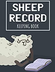 Sheep Record Keeping Book: Farm Cattle Flock Lambing | Sheep Keeping Tracker Spreadsheet for Breeding, Lambing, Health & Vaccines Record Book | Complete Farm Management logbook for sale  Delivered anywhere in Canada