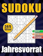 Sudoku jahresvorrat 365 gebraucht kaufen  Wird an jeden Ort in Deutschland
