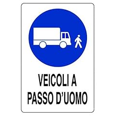 Cartello alluminio bianco usato  Spedito ovunque in Italia 