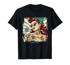 Rockabilly damen shirt gebraucht kaufen  Wird an jeden Ort in Deutschland