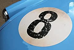 VINTAGE style Classic Car RACE NUMBERS MG MGA MGB TRIUMPH for sale  Delivered anywhere in UK