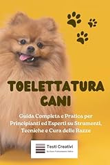 Toelettatura cani guida usato  Spedito ovunque in Italia 