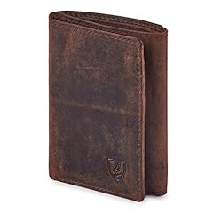 Real leather trifold for sale  Delivered anywhere in USA 