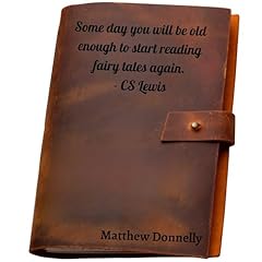 Personalized leather journal for sale  Delivered anywhere in USA 
