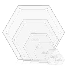 Pieces hexagon templates for sale  Delivered anywhere in USA 
