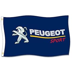 Peugeot flags 3x5ft for sale  Delivered anywhere in UK