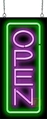 Vertical neon open for sale  Delivered anywhere in USA 