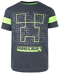 Minecraft shirt navy for sale  Delivered anywhere in UK