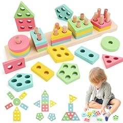 Wooden montessori toys for sale  Delivered anywhere in UK