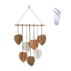 Macrame leaf wall for sale  Delivered anywhere in UK