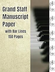Grand staff manuscript for sale  Delivered anywhere in UK