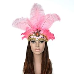 Minkissy carnival feather for sale  Delivered anywhere in Ireland
