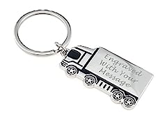 Personalised Truck / Lorry / HGV / Trucker Keyring for sale  Delivered anywhere in Ireland