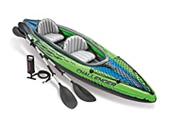 Intex Challenger K2 Kayak, 2-Person Inflatable Kayak for sale  Delivered anywhere in USA 