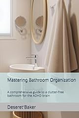 Mastering bathroom organizatio for sale  Delivered anywhere in USA 