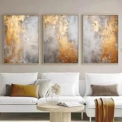 Grey gold abstract for sale  Delivered anywhere in USA 
