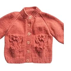 Baby cardigan handknitted for sale  Delivered anywhere in UK