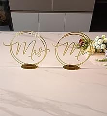 Mrs wedding sign for sale  Delivered anywhere in USA 