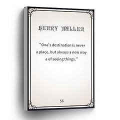 Henry miller canvas for sale  Delivered anywhere in USA 