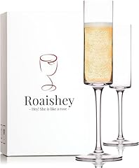 Roaishey champagne flutes for sale  Delivered anywhere in USA 