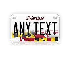 Personalized text maryland for sale  Delivered anywhere in USA 