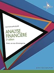 Analyse financière d'occasion  Livré partout en France