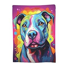 Colorful pitbull fleece for sale  Delivered anywhere in USA 