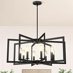 Modern black chandelier for sale  Delivered anywhere in USA 