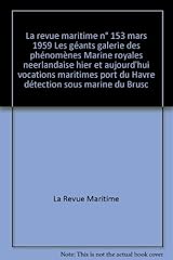 Revue maritime 153 d'occasion  Livré partout en France