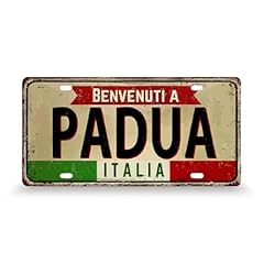Targa metallo benvenuti usato  Spedito ovunque in Italia 